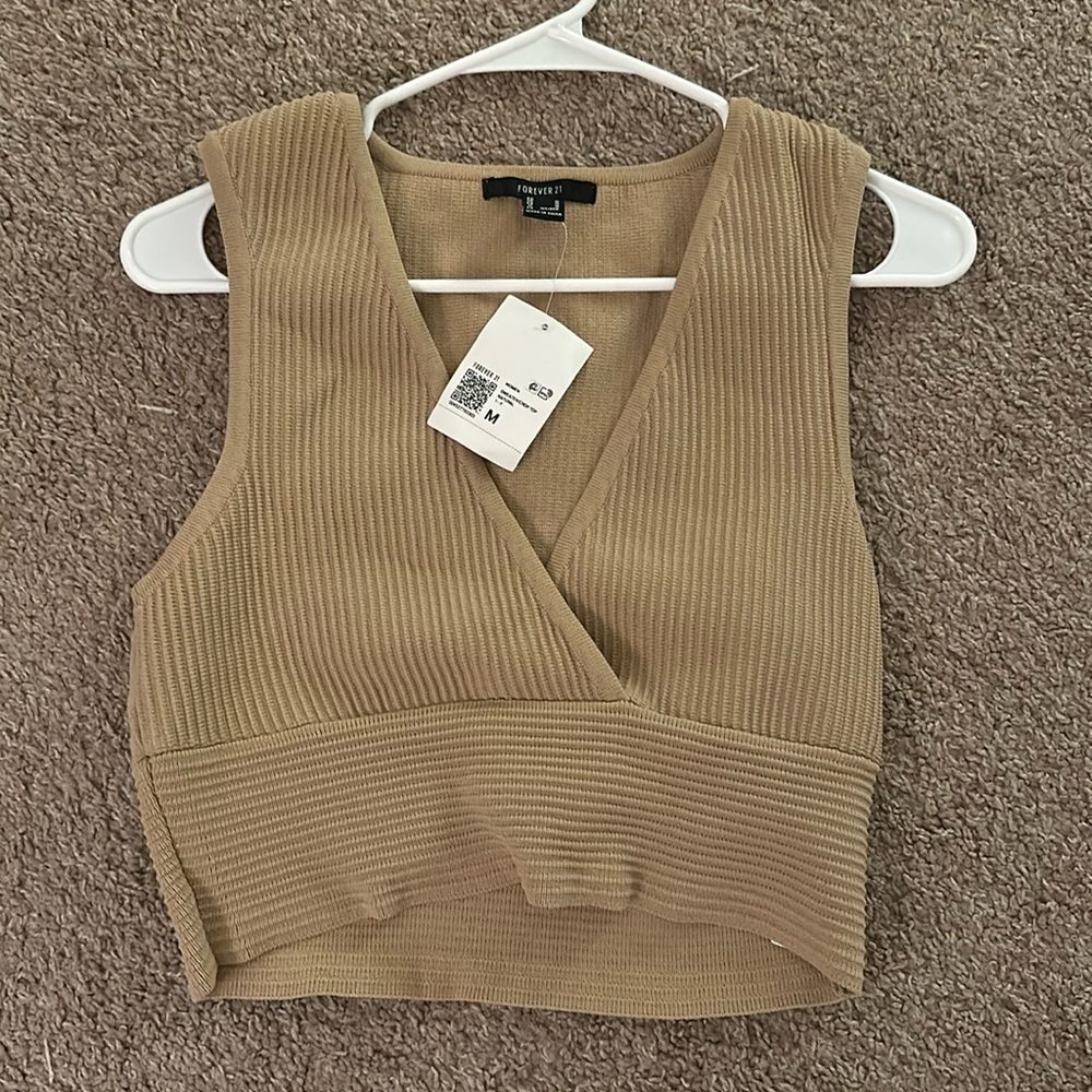 Forever 21 tan top
